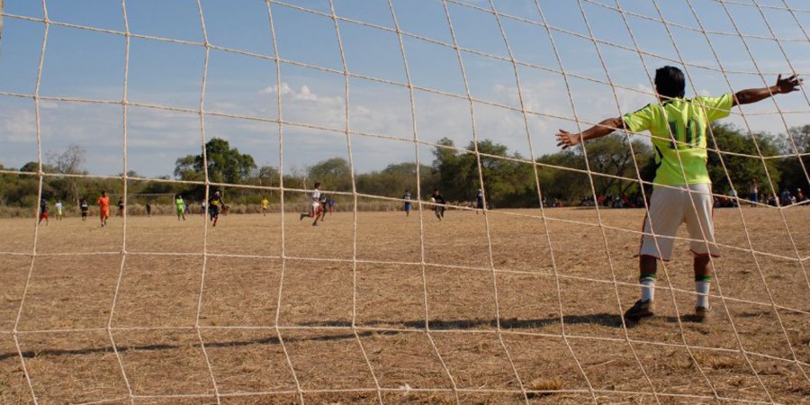 Fußball in Campo Largo. Foto: Thomas Schmidt